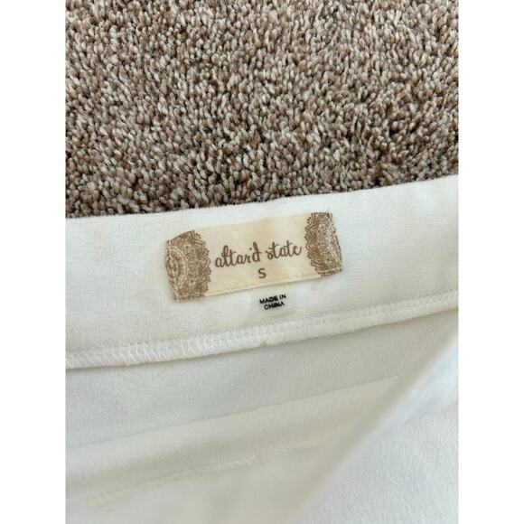 Altar’d State Fringe Skirt size Small with stretch - Picture 4 of 7